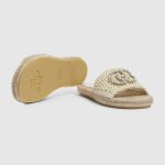 Gucci Women’s espadrille with crystal Interlocking G - Image 2
